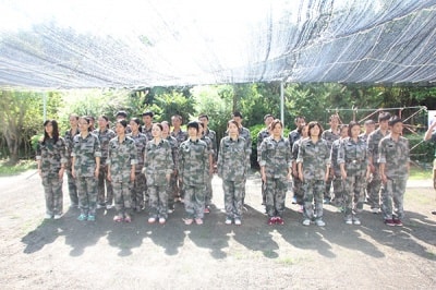 海藍(lán)機(jī)電2014年9月---大鵬東部基地戶(hù)外拓展活動(dòng)（三菱PLC特級(jí)代理）