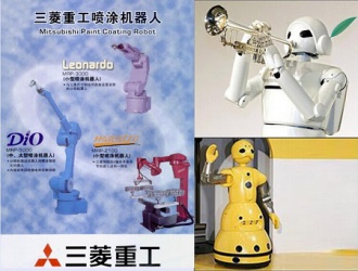 三菱噴涂機(jī)器人春節(jié)不打烊，海藍(lán)機(jī)電道一聲：新春快樂！